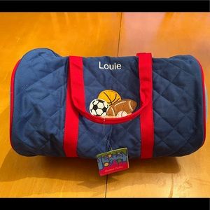 Monogrammed boys duffle bag (Louie)
